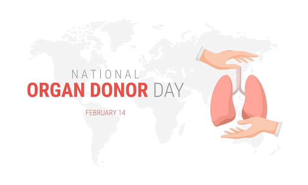 National organ donor day with Lungs