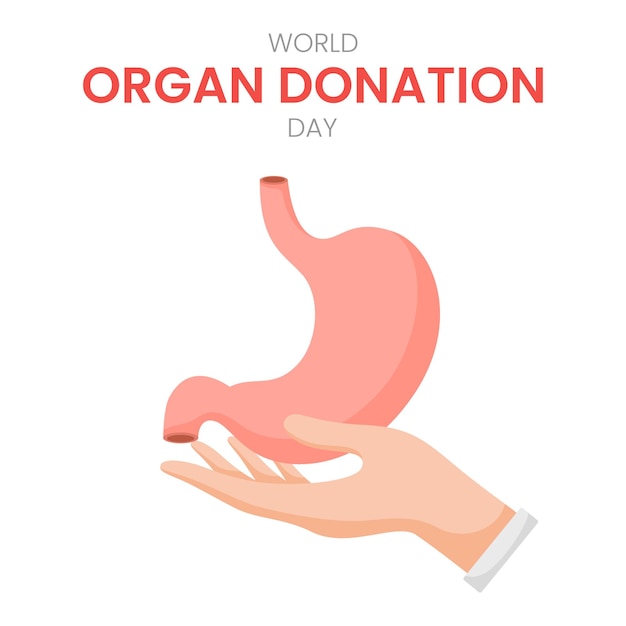 National organ donor day with Stomach