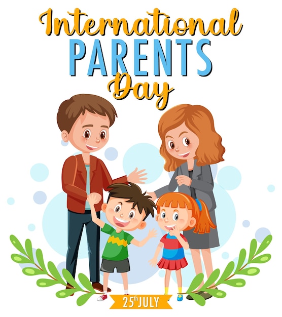 National Parents Day Poster Template