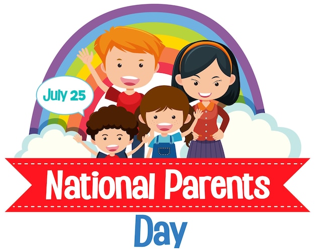 National Parents Day Poster Template