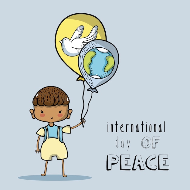 National peace and love day to global harmony 