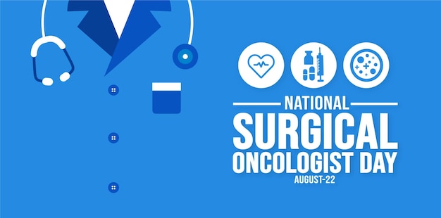 National Surgical Oncologist Day background template Holiday concept background banner placard