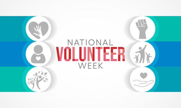 National Volunteer week is observed every year in April