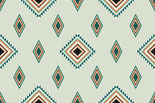 Vector native pattern american tribal indian ornament pattern geometric ethnic textile texture tribal aztec