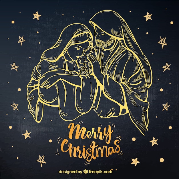 Nativity scene background