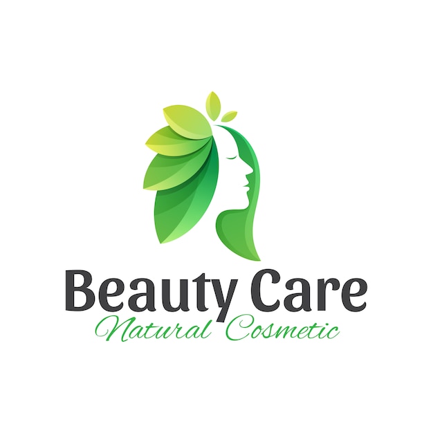 Natural beauty care logo.