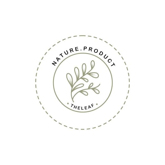 natural ecology brand design for ecology nature company logo brand design