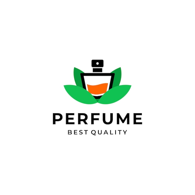 Natural fresh perfume logo design