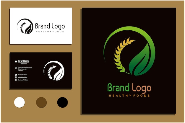 natural health vector logo