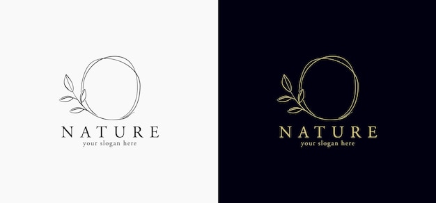 natural and organic logo modern design Natural logo for branding corporate identity and business