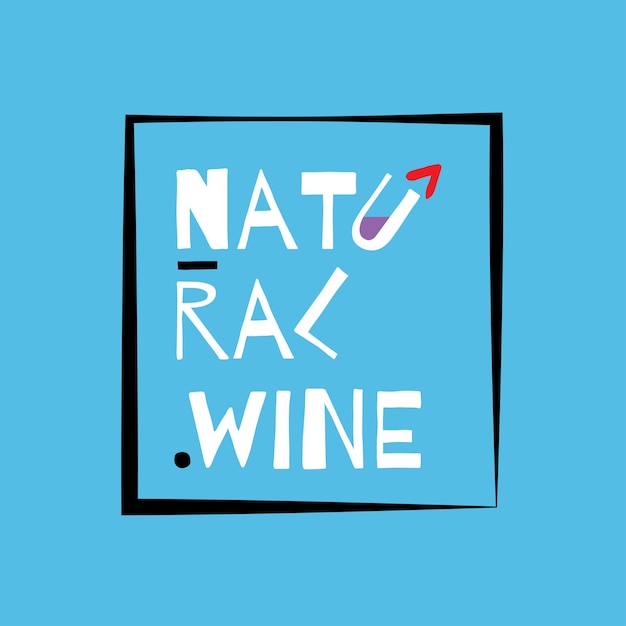 Natural wine logo