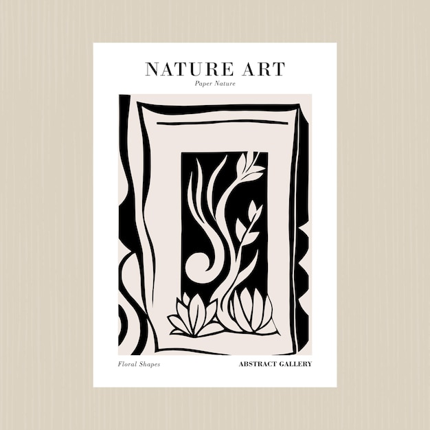 Nature Art Vector Collection Botanical Poster Print