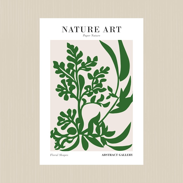 Nature Art Vector Collection Botanical Poster Print