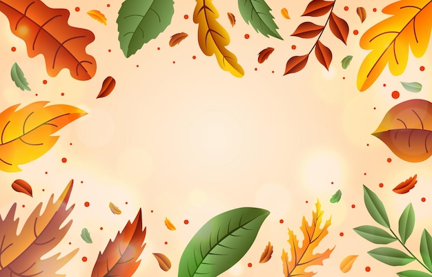 Nature Fall Leaves Background