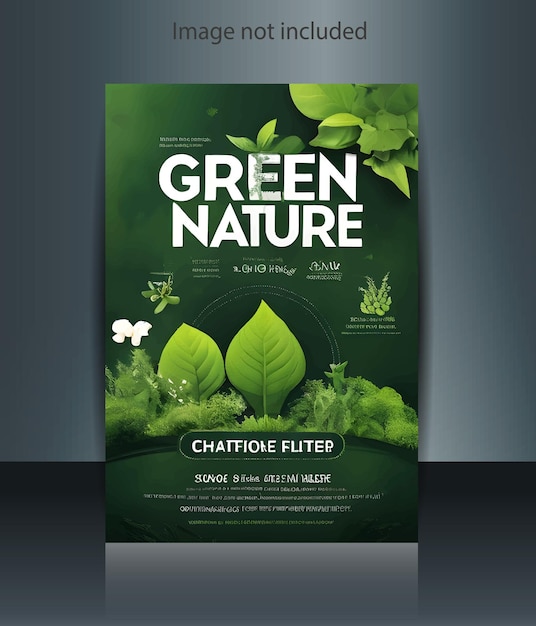 Nature and green flyer