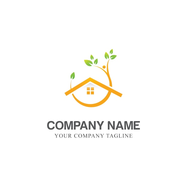 Nature House Logo Template