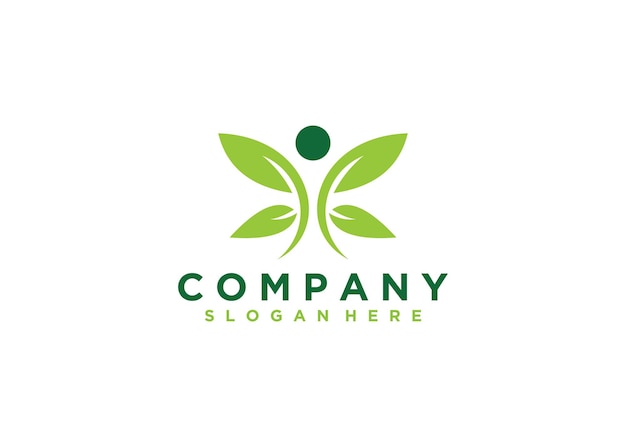 Nature logo company name logo illustration