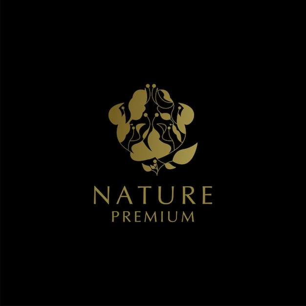 Nature logo icon vector image