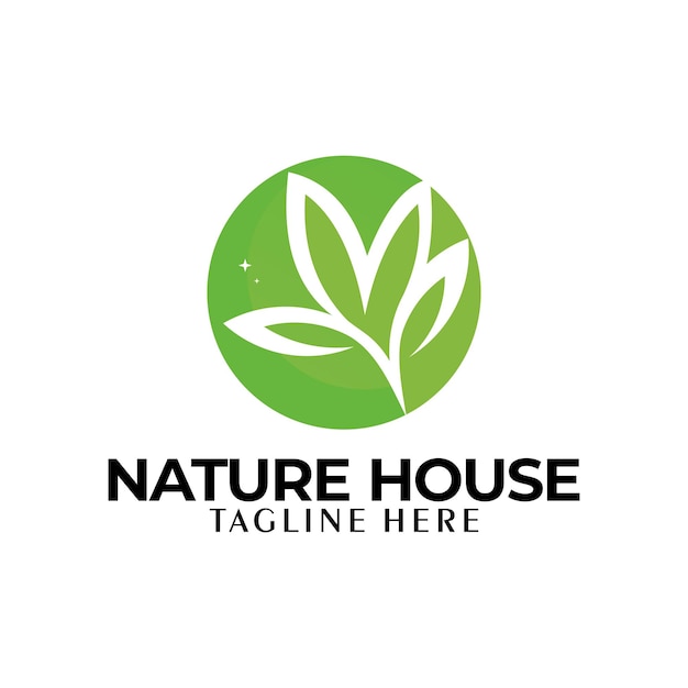 Nature logo icon vector isolated