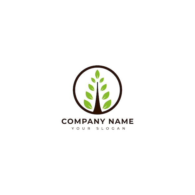 Nature logo vector design template