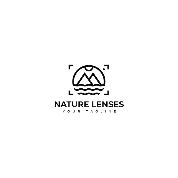 Nature photography logo