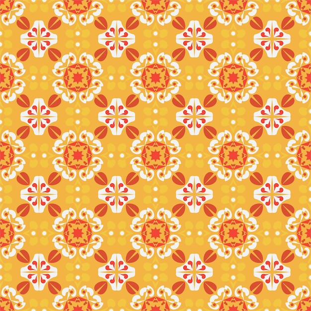 Nature Seamless Pattern Garden Floral Background Damask Art