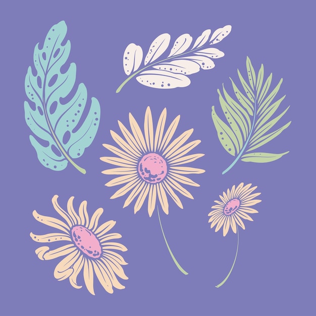 nature summer design vector art