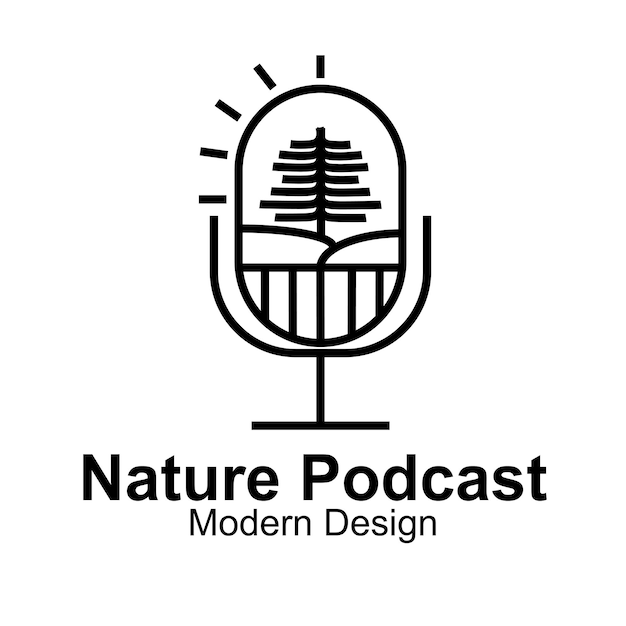 Nature tree podcast logo