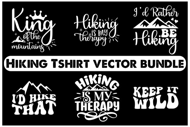 Vector natures path unique vector hiking tshirts