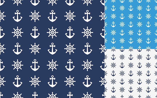 Nautical seamless background 