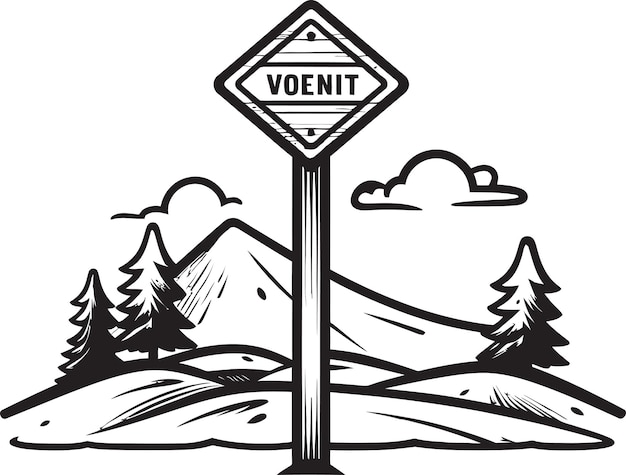 Navigate the City Vector Directional Signs