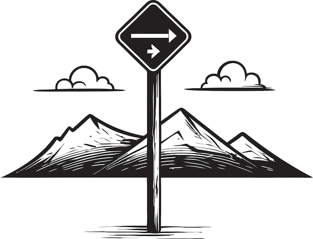 Navigational Signposts in Vector Graphics