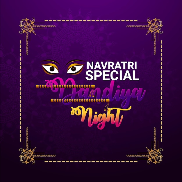 Navratri celebration background