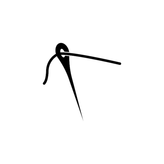 Needle icon vector