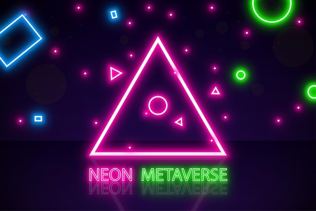 Neon Abstract Background