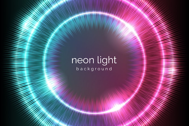 Neon Light Background