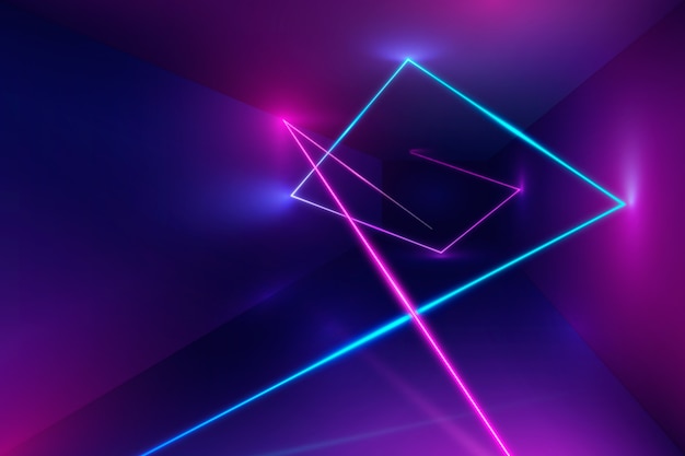 Neon lights background