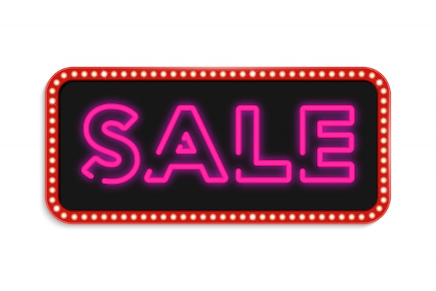 Neon symbols special offer