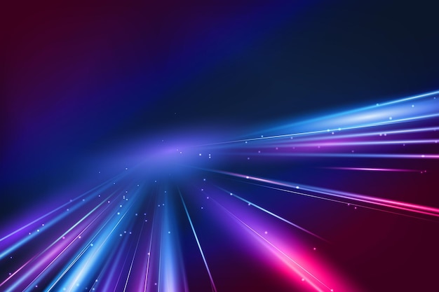 Neon technology abstract background