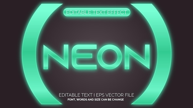 Neon Text Effect