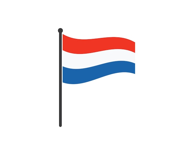 Netherland flag vector illustration design