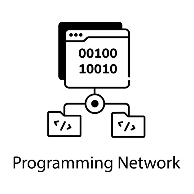 Networking Linear Icon