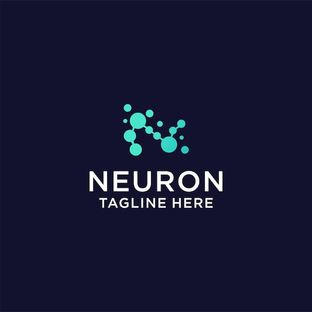 Neuro logo icon design vector