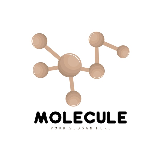 Neuron Logo Molecule Logo Design Vector AND Template Illustration