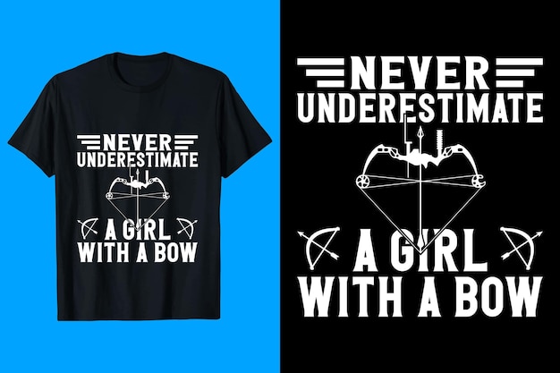 Never Underestimate a Girl T-Shirt Design