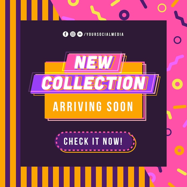 New Arrival Collection Banner Template