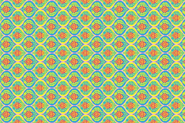 New Attractive Seamless Asian Pattern