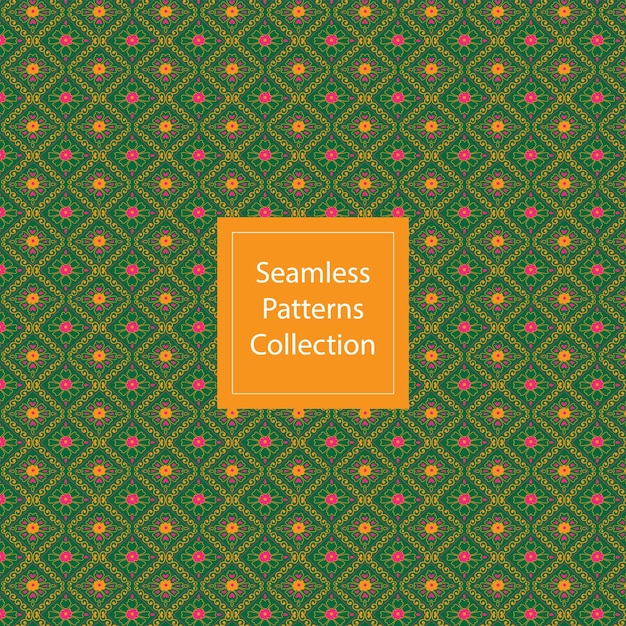 New Attractive Seamless Colorful Pattern Design