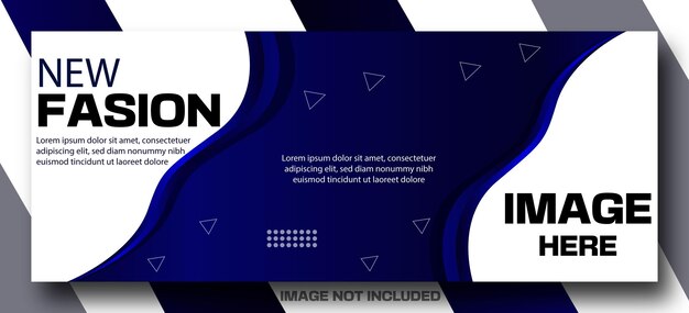 Vector new banner professional design