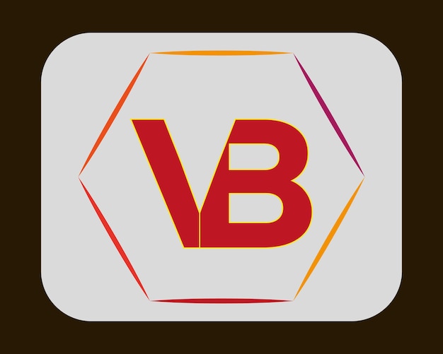 NEW BEST VB creative initial latter logoVB abstractVB latter vector DesignVB Monogram logo design